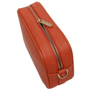 Alice Wheeler London Orange Mini Camera Crossbody Bag