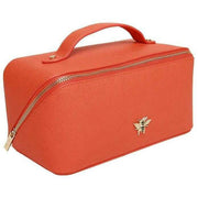 Alice Wheeler London Orange Mini Train Case