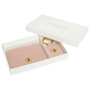 Alice Wheeler London Pink Bow Card Holder and Keyring Gift Set
