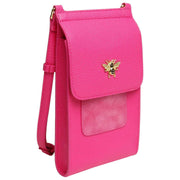 Alice Wheeler London Pink Mini Bloomsbury Crossbody Bag