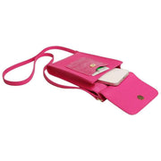 Alice Wheeler London Pink Mini Bloomsbury Crossbody Bag