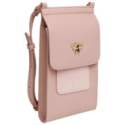Alice Wheeler London Pink Mini Bloomsbury Crossbody Bag