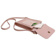 Alice Wheeler London Pink Mini Bloomsbury Crossbody Bag