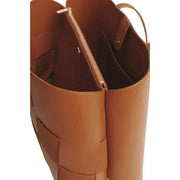 Alice Wheeler London Tan Milan Tote Bag