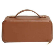 Alice Wheeler London Tan Nappa London Train Case
