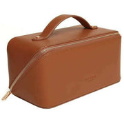 Alice Wheeler London Tan Nappa London Train Case