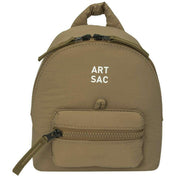 Art Sac Beige Jackson Single Padded Small Backpack