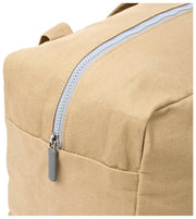 Roka Beige Sloane Medium Cotton Canvas Tote Bag