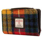 maccessori-yellow-harris-tweed-medium-zip-purse-34629868