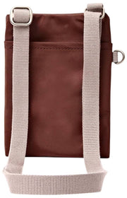 Roka Brown Chelsea XS Recycled Nylon Crossbody Bag