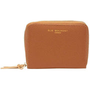 elie-beaumont-brown-zipper-purse-34320228