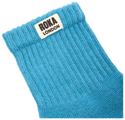 Roka Blue Windsor Solid Crew Socks