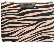 Alice Wheeler London Black Animal Print Pouch