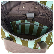 Roka Blue Canfield B Small Recycled Canvas Backpack