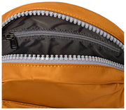 Roka Brown Paddington Small Recycled Nylon Crossbody Bag