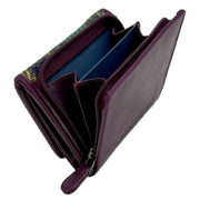 maccessori-purple-harris-tweed-trifold-purse-34629850