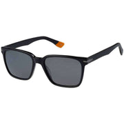 Botaniq Black Sharp Angular Rectangle Sunglasses