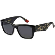 Botaniq Black Square Thick Temple Sunglasses