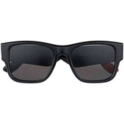 Botaniq Black Square Thick Temple Sunglasses