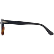 Botaniq Black Unique Square Sunglasses