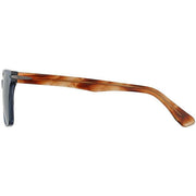 Botaniq Blue Sharp Angular Rectangle Sunglasses