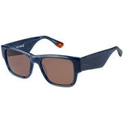 Botaniq Blue Square Thick Temple Sunglasses