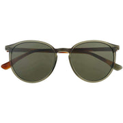Botaniq Green Round Sunglasses