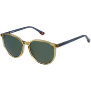 Botaniq Yellow Round Sunglasses