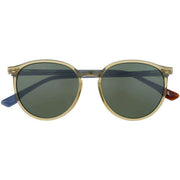 Botaniq Yellow Round Sunglasses