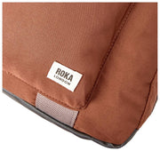 Roka Brown Gatwick Medium Recycled Canvas Duffle Bag