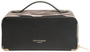 Alice Wheeler London Black Animal Print Train Case