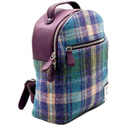 maccessori-purple-harris-tweed-backpack-34629784