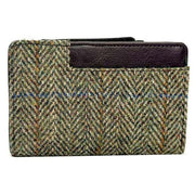 maccessori-green-harris-tweed-medium-zip-purse-34629874