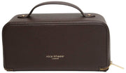 Alice Wheeler London Brown Luxury Train Case