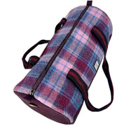 maccessori-pink-harris-tweed-barrel-holdall-bag-34629340