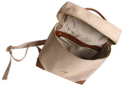 Alice Wheeler London Beige Shoreditch Primrose Lightweight Backpack