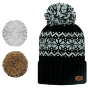 Cabaia Black Spritz Beanie