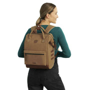 Cabaia Brown Adventurer Vegan Nubuck Medium Backpack
