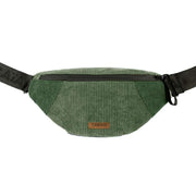 Cabaia Green Velvet Belt Bag