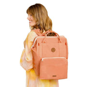 Cabaia Orange Medium Baby Changing Bag