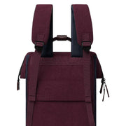 Cabaia Red Adventurer Velvet Recycled Medium Backpack
