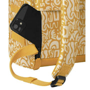 Cabaia Yellow Adventurer All Over Small Backpack