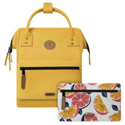 Cabaia Yellow Adventurer Essentials Small Backpack