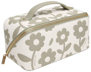 Alice Wheeler London Green Floral Train Case