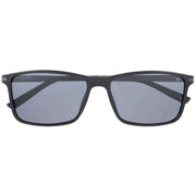 CAT Black Classic Stainless Steel Temples Sunglasses