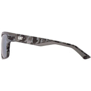 CAT Black Deep Angular Sunglasses