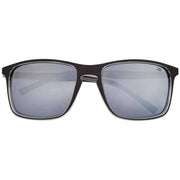 CAT Black Deeper Square Metal Trim Sunglasses