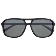 CAT Black Modern Pilot Sunglasses