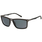 CAT Black Rectangle Double Bridge Sunglasses