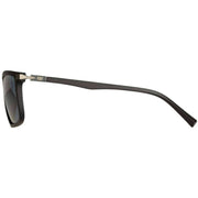 CAT Black Rectangle Double Bridge Sunglasses
